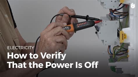 how to check power is off